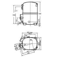 Компрессор Tecumseh TAG2513Z_F1 T TU